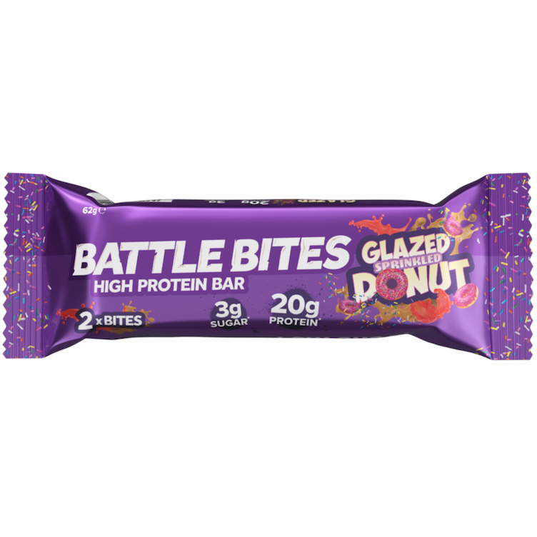 Battle Bites, Glazed Sprinkled Donut