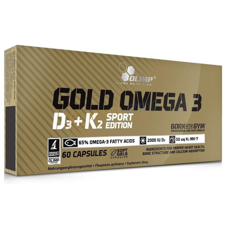 Gold Omega 3 D3 + K2 Sports Edition