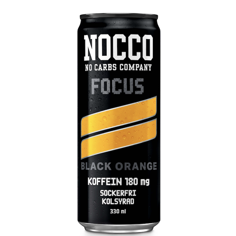 Nocco Focus Energy Black Orange