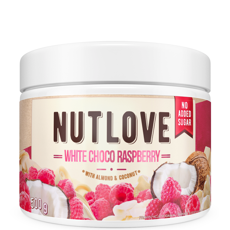 Nut Love Creme White Chocolate Raspberry