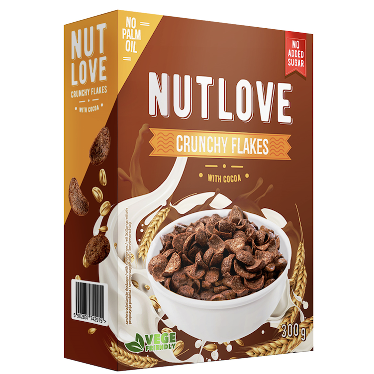 Nutlove Crunchy Flakes Chocolate
