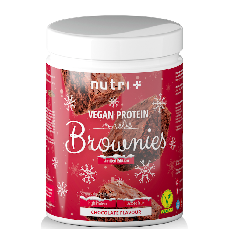 Vegan Protein Brownies